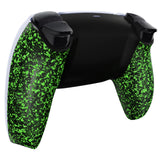 eXtremeRate Custom Back Housing Bottom Shell Compatible with PS5 Controller BDM-010/020/030/040/050 - Textured Green - DPFP3017