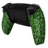 eXtremeRate Custom Back Housing Bottom Shell Compatible with PS5 Controller BDM-010/020/030/040/050 - Textured Green - DPFP3017