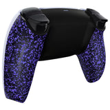 eXtremeRate Custom Back Housing Bottom Shell Compatible with PS5 Controller BDM-010/020/030/040/050 - Textured Purple - DPFP3018