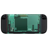 eXtremeRate Replacement DIY Rear Back Plate for Nintendo Switch 2 Handheld Console  (Without Kickstand) - Emerald Green - GLTNTM004