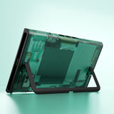 eXtremeRate Replacement DIY Rear Back Plate for Nintendo Switch 2 Handheld Console  (Without Kickstand) - Emerald Green - GLTNTM004