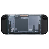 eXtremeRate Replacement DIY Rear Back Plate for Nintendo Switch 2 Handheld Console  (Without Kickstand) - Clear Glacier Blue - GLTNTM003