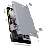 eXtremeRate Replacement DIY Rear Back Plate for Nintendo Switch 2 Handheld Console  (Without Kickstand) - New Hope Gray - GLTNTM011