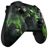 eXtremeRate Replacement Front Housing Shell Case for Xbox One Elite Series 2 & Elite 2 Core Controller (Model 1797) - Dark Carnival - ELT156