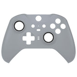 eXtremeRate Replacement Front Housing Shell Case for Xbox One Elite Series 2 & Elite 2 Core Controller (Model 1797) - New Hope Gray - ELP337