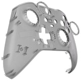eXtremeRate Replacement Front Housing Shell Case for Xbox One Elite Series 2 & Elite 2 Core Controller (Model 1797) - Clear Black - ELM508