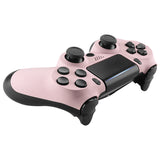 eXtremeRate Cherry Blossoms Pink Faceplate Cover Front Housing Shell Case Replacement Part for PS4 Slim PS4 Pro Controller (CUH-ZCT2 JDM-040 JDM-050 JDM-055) - SP4FX16