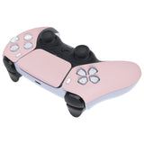 eXtremeRate Cherry Blossoms Pink Touchpad Front Housing Shell Compatible with ps5 Controller BDM-010/020/030/040/050, DIY Replacement Shell Custom Touch Pad Cover Faceplate Compatible with ps5 Controller - ZPFP3012G3