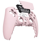 eXtremeRate Cherry Blossoms Pink Touchpad Front Housing Shell Compatible with ps5 Controller BDM-010/020/030/040/050, DIY Replacement Shell Custom Touch Pad Cover Faceplate Compatible with ps5 Controller - ZPFP3012G3