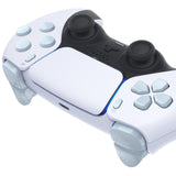 eXtremeRate Replacement D-pad R1 L1 R2 L2 Triggers Share Options Face Buttons, Celadon Green Full Set Buttons Compatible with ps5 Controller BDM-030/040/050 - Controller NOT Included - JPF1049G3