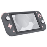 eXtremeRate Cherry Blossoms Pink Replacement ABXY Home Capture Plus Minus Keys Dpad L R ZL ZR Trigger for Nintendo Switch Lite, Full Set Buttons Repair Kits with Tools for Nintendo Switch Lite - HL506