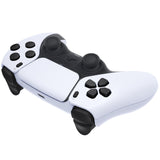 eXtremeRate Replacement D-pad R1 L1 R2 L2 Triggers Share Options Face Buttons, Black Full Set Buttons Compatible with ps5 Controller BDM-010 & BDM-020 - JPF1009G2