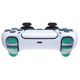 eXtremeRate Replacement D-pad R1 L1 R2 L2 Triggers Share Options Face Buttons, Chameleon Green Purple Full Set Buttons Compatible with ps5 Controller BDM-010 & BDM-020 - JPF1002G2