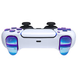 eXtremeRate Replacement D-pad R1 L1 R2 L2 Triggers Share Options Face Buttons, Chameleon Purple Blue Full Set Buttons Compatible with ps5 Controller BDM-010 & BDM-020 - JPF1001G2