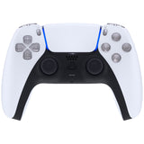 eXtremeRate Replacement D-pad R1 L1 R2 L2 Triggers Share Options Face Buttons, Clear Full Set Buttons Compatible with ps5 Controller BDM-010 & BDM-020 - JPF3001G2