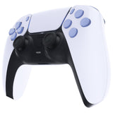 eXtremeRate Replacement D-pad R1 L1 R2 L2 Triggers Share Options Face Buttons, Light Violet Full Set Buttons Compatible with ps5 Controller BDM-010 & BDM-020 - JPF1015G2