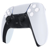 eXtremeRate Replacement D-pad R1 L1 R2 L2 Triggers Share Options Face Buttons, White Full Set Buttons Compatible with ps5 Controller BDM-010 & BDM-020 - JPF1008G2