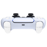 eXtremeRate Replacement D-pad R1 L1 R2 L2 Triggers Share Options Face Buttons, White Full Set Buttons Compatible with ps5 Controller BDM-010 & BDM-020 - JPF1008G2