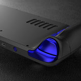 eXtremeRate Chrome Blue Replacement Full Set Buttons for Steam Deck LCD - JESDD004