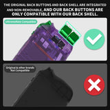 eXtremeRate Chrome Green Replacement Full Set Buttons for Steam Deck LCD - JESDD003