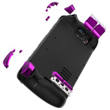 eXtremeRate Chrome Purple Replacement Full Set Buttons for Steam Deck LCD - JESDD002