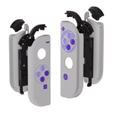 eXtremeRate Classics SNES Style Joycon Handheld Controller Housing with Full Set Buttons, DIY Replacement Shell Case for NS Switch JoyCon & OLED JoyCon - Console Shell NOT Included - CT105