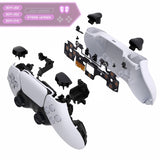 eXtremeRate Micro Switch - Strong Version Tactile Clicky Hair Trigger Kit V2 for PS5 Controller BDM-040/050/060 Shoulder Buttons, Ergonomic Micro Switches L2R2 Tactile L1R1 Mouse Click Kit for PS5 Controller - PFMD015V2