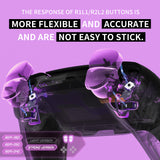 eXtremeRate Micro Switch - Strong Version Tactile Clicky Hair Trigger Kit V2 for PS5 Controller BDM-040/050/060 Shoulder Buttons, Ergonomic Micro Switches L2R2 Tactile L1R1 Mouse Click Kit for PS5 Controller - PFMD015V2