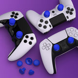 eXtremeRate ThumbsGear V3 Interchangeable Ergonomic Thumbsticks for PS5 Edge & PS5 & PS4 Controller - Blue - NNFPFM006