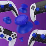 eXtremeRate ThumbsGear V3 Interchangeable Ergonomic Thumbsticks for PS5 Edge & PS5 & PS4 Controller - Blue - NNFPFM006