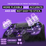 eXtremeRate Light Version Whole Clicky Kit V2 for PS5 Controller BDM-040/050/060 Shoulder Face Buttons, Micro Switch L2R2 Clicky Hair Trigger Kit and Tactile L1R1 Face Buttons Mouse Click for PS5 Controller - PFMD018V2