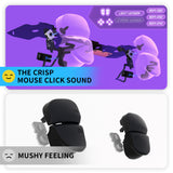 eXtremeRate Light Version Whole Clicky Kit V2 for PS5 Controller BDM-040/050/060 Shoulder Face Buttons, Micro Switch L2R2 Clicky Hair Trigger Kit and Tactile L1R1 Face Buttons Mouse Click for PS5 Controller - PFMD018V2