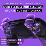 eXtremeRate Light Version Whole Clicky Kit V2 for PS5 Controller BDM-040/050/060 Shoulder Face Buttons, Micro Switch L2R2 Clicky Hair Trigger Kit and Tactile L1R1 Face Buttons Mouse Click for PS5 Controller - PFMD018V2