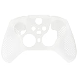 eXtremeRate PlayVital Glow in Dark - Green Soft Anti-Slip Silicone Cover Skins for Xbox One Elite Controller Series 2, Custom Protective Case for Xbox Elite Series 2 Core Controller with Thumb Grips Analog Caps - XBOWP0049GC