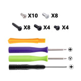 eXtremeRate Blue Firefly LED Tuning Kit for NS Switch Joycons Dock NS Joycon SL SR Buttons Ribbon Flex Cable Indicate Power LED-Joycons Dock NOT Included - NSLED005