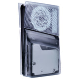 eXtremeRate eXcover Replacement Top Bottom Cover Side Panel with Cooling Vent for PS5 Slim Disc Edition Console - Clear Ice Blue - APSPFM002