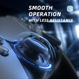 eXtremeRate eXhall Digital Calibrable Hall Effect Thumbstick Kit for PS5 Controller, Replacement 3D Joystick Analog Stick Sensor Module Kit for PS5 Controller with Calibrate FPC Board - Blue 80gf - HMRPF001