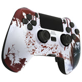 eXtremeRate Blood Zombie DECADE Tournament Controller (DTC) Upgrade Kit for PS4 Controller JDM-040/050/055, Upgrade Board & Ergonomic Shell & Back Buttons & Trigger Stops - Controller NOT Included - P4MG012