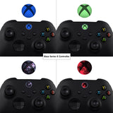 PlayVital Custom Home Button Power Switch Stickers Skin Cover for Xbox Series X & S, for Xbox One & Xbox One X/S Console & Controller, for Xbox One Elite Controller and Kinect - 60 pcs One Pack - XBLS005