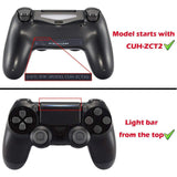 eXtremeRate Multi-Colors Luminated D-pad Thumbstick L1 R1 R2 L2 Home Face Buttons DTFS (DTF 2.0) LED Kit for PS4 CUH-ZCT2 Controller with Classical Symbols Buttons - 10 Colors Modes 7 Areas DIY Option - P4LED02