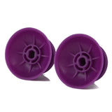 eXtremeRate Solid Purple Analog Thumbsticks Buttons Repair for PS4 Controller - P4J0107