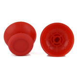 eXtremeRate Solid Red Analog Thumbsticks Buttons Repair for PS4 Controller - P4J0101