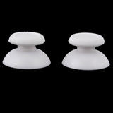 eXtremeRate Solid White Analog Thumbsticks Buttons Repair for PS4 Controller - P4J0110Q