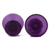 eXtremeRate Clear Purple Custom Thumbsticks Analog Stick Part for PS4 Controll - P4J0114Q