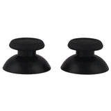 eXtremeRate Solid Black Analog Thumbsticks Buttons Repair for PS4 Controller - P4J0109