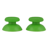 eXtremeRate Solid Green Analog Thumbsticks Buttons Repair for PS4 Controller - P4J0103