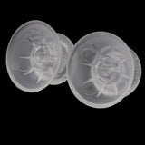 eXtremeRate Clear Custom Thumbsticks Analog Stick Part for PS4 Controll - P4J0116