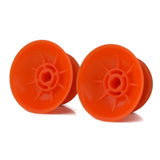 eXtremeRate Solid Orange Analog Thumbsticks Buttons Repair for PS4 Controller - P4J0102