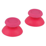 eXtremeRate Solid Pink Analog Thumbsticks Buttons Repair for PS4 Controller - P4J0108