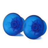 eXtremeRate Clear Blue Custom Thumbsticks Analog Stick Part for PS4 Controll - P4J0112Q